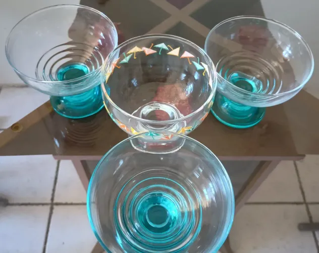 Conjunto tijela azul ombre