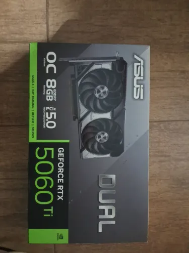 RTX 5060TI 8gb Asus Dual fan