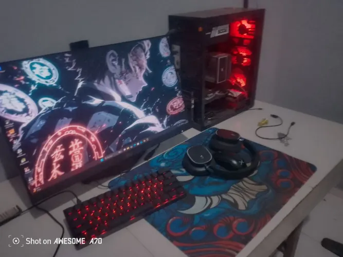 Vende se Pc gamer Ryzen 5 5500 16gb + RX 580