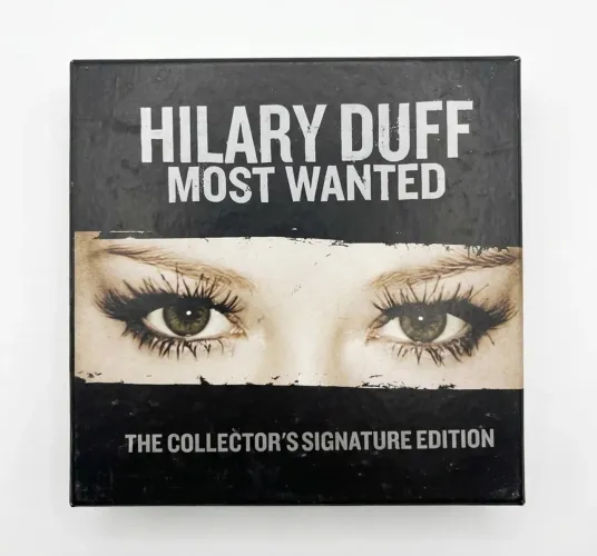 cd box hilary duff - most wanted collectors edition