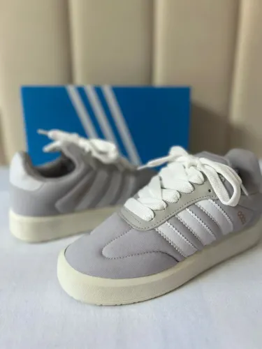 Tênis Adidas Puff (Campus 00s) Cinza e Branco - Qualidade Premium