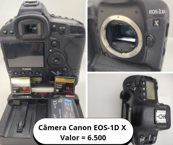 Câmera Canon EOS-1D X 