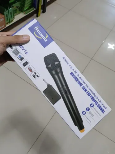 microfone sem fio profissional,integrado para karaoke