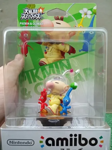 Amiibo Pikmin & Olimar Original Lacrado Japonês