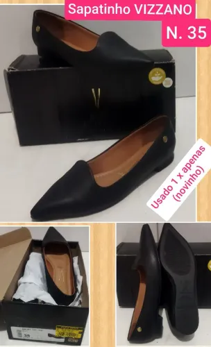 Sapato Vizzano N. 35. Usado 1 x apenas 