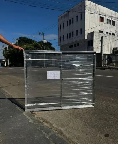 Janela 1.00x1.20 2 Folhas Em Alumínio  PROMOÇÃO IMPERDÍVEL!!!!