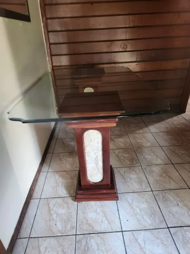 Mesa de jantar retangular