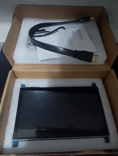 Tela Touch Lcd 7pol 1024x600 Capacitivo Raspberry Pi Jrp7008