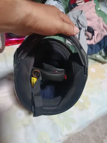 Capacete aviador semi novo. 180.00