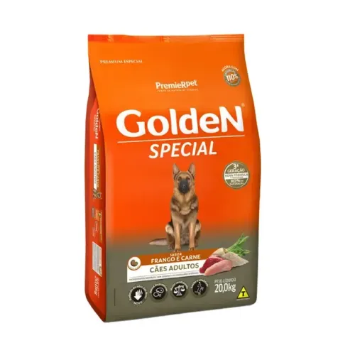 3kg Ração Golden 20kg por 450R$