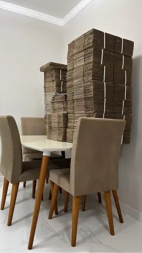 Caixa de papelão nova unidade 20x15x15