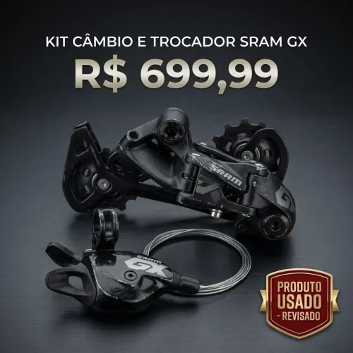 KIT CÂMBIO E TROCADOR SRAM GX