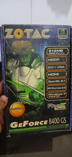 Placa Zotac GeForce 8400 GS