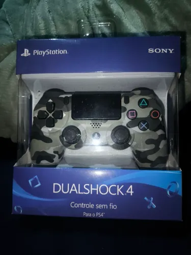 Controle PS4 Cinza Camuflado Original 