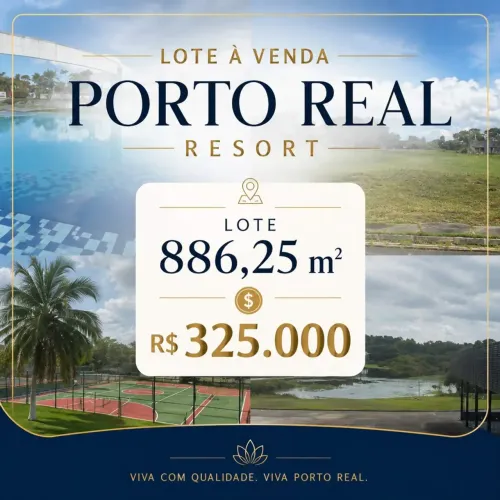 Lote Cond Porto Real  886m² em Tarumã - Manaus - AM