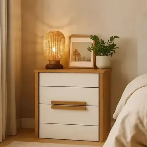 Mesa de cabeceira em MDF 