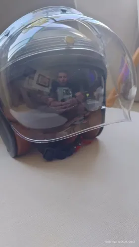 Capacete aberto LUCCA com viseira integrada