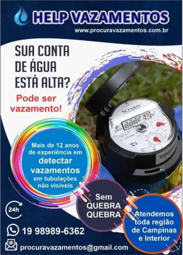 Caça Vazamentos de Água