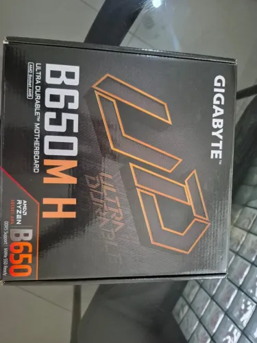 PLACA MÃE GIGABYTE B650M H,DD5, MICRO ATX AM5