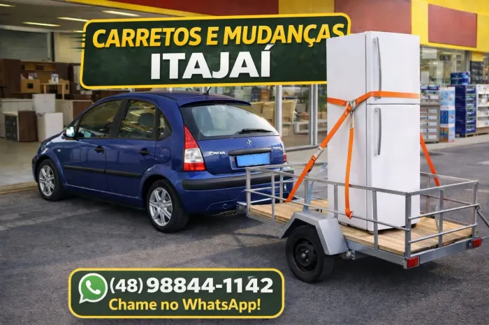 Frete rápido e seguro Itajaí e rigão 