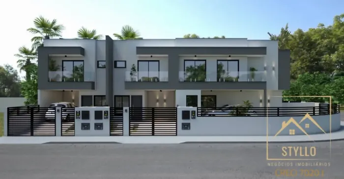 Excelentes Sobrados com 80,81m² localizados em Forquilhas, São José/SC