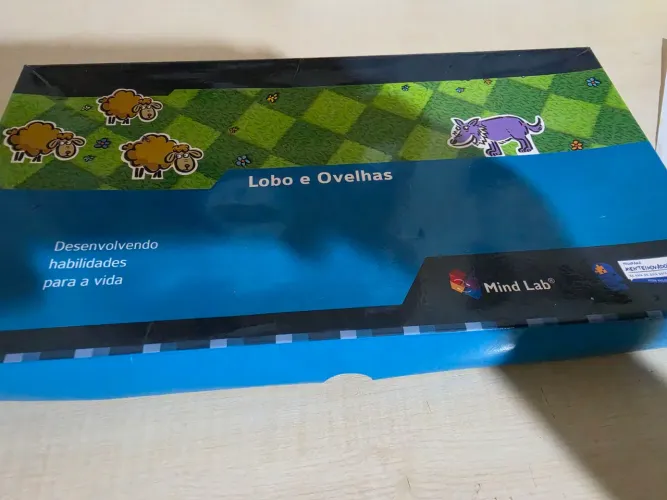 Jogo Lobo E Ovelhas Tabuleiro Mind Lab