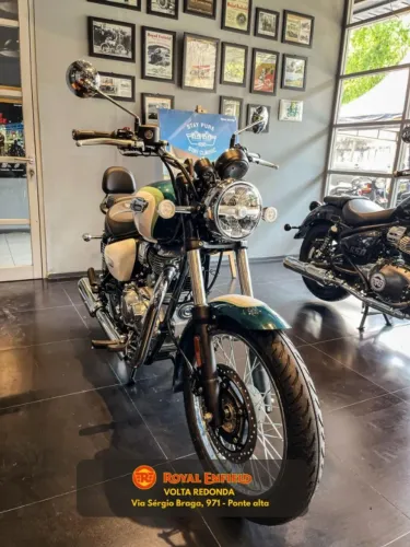 LEONI - R.E. METEOR 350 AURORA GREEN