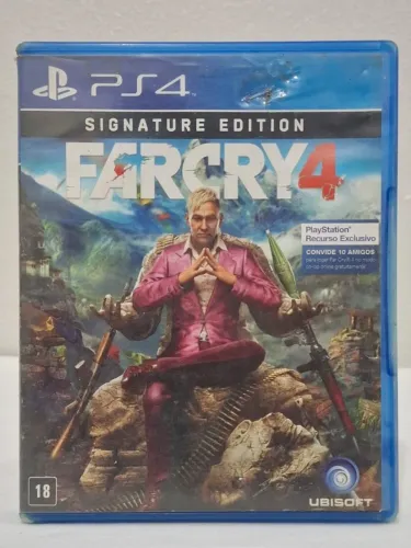 Jogo Far Cry 4 - PS4 Mídia Física Original