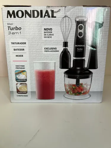 Mixer turbo 3 em 1 Mondial