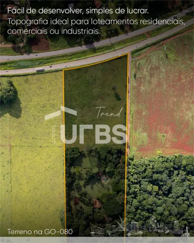 Área para potecial loteamento - GO-080 Goiânia