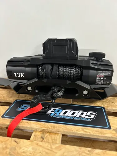 Guincho elétrico 13000 libras 12v kevlar