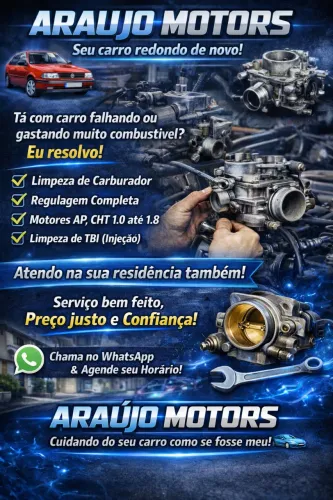 Limpeza e Regulagem de Carburador e TBI?