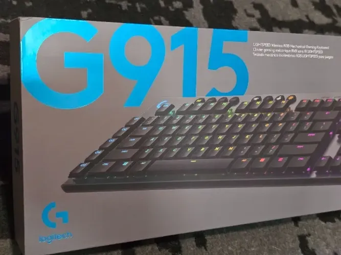 Teclado Mecânico Gamer Sem Fio Logitech G915 X LIGHTSPEED - NOVO LACRADO