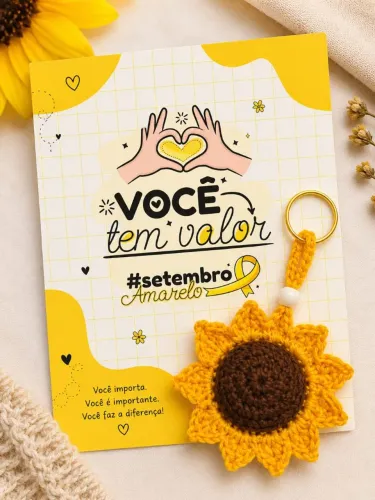 Lembrancinha Setembro Amarelo