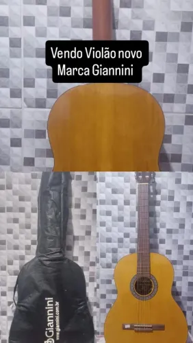 Vendo Violão novo marca Gianini