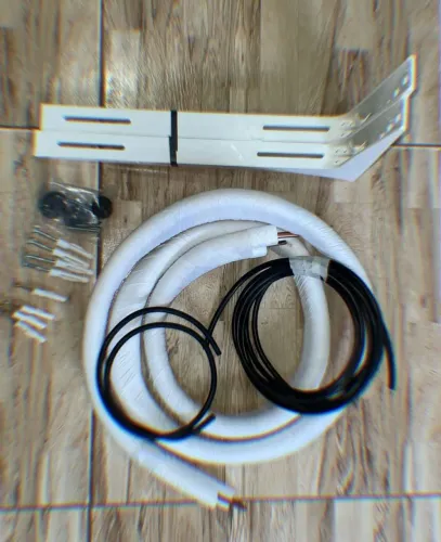  instalação de ar condicionado split + material até  2 metros 9000btus
