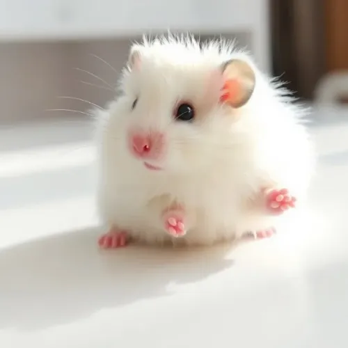 Vende-se filhote de hamster angorá 