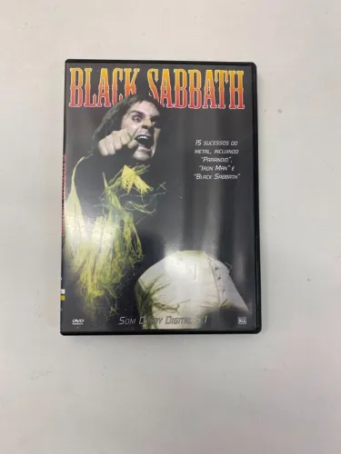 DVD Black Sabbath - 15 Sucessos do Metal.