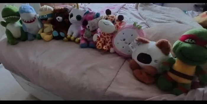 Combo de Pelúcias  Novas