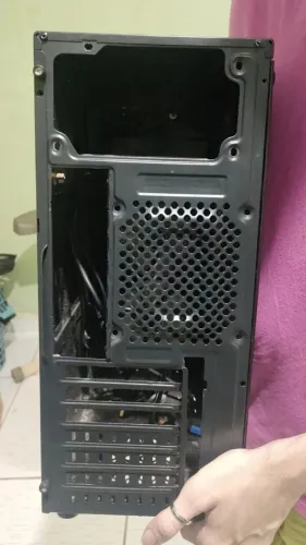 Gabinete TGT com acrilico lateral + 2 fans