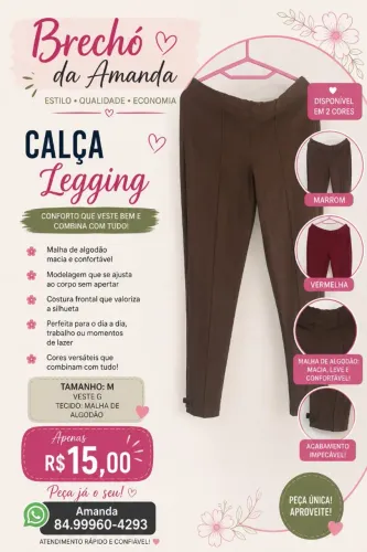 Calça legging
