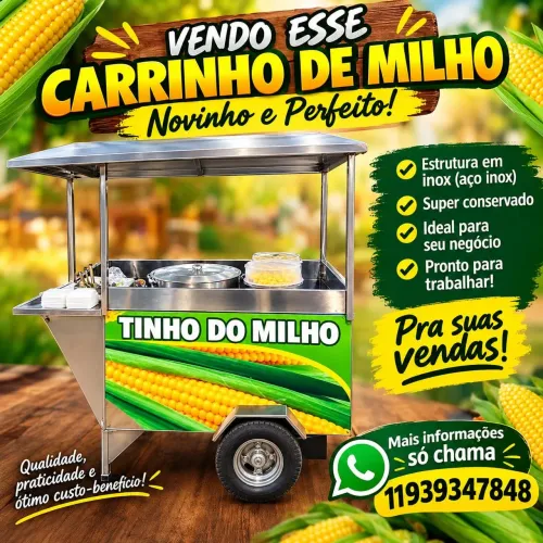 Vende-se carrinho de milho 