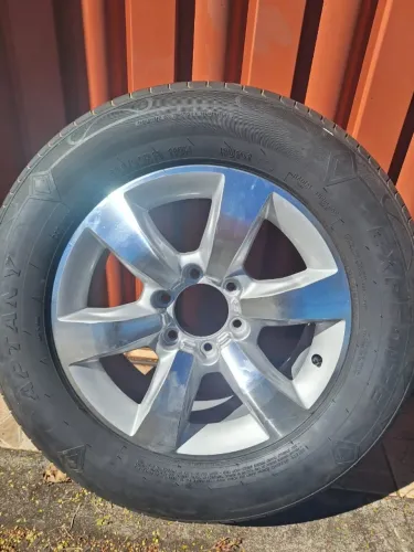 Jogo de Rodas Aro 18 Originais Chevrolet Trailblazer / S10 LTZ + Pneus 265/60 - Só Hoje!!!