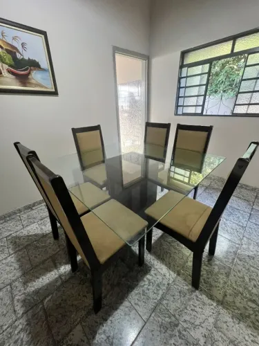 Mesa de jantar 6 lugares