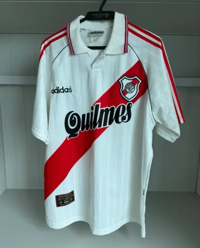 Camisa 1996 raríssima do river plate campeão da libertadores