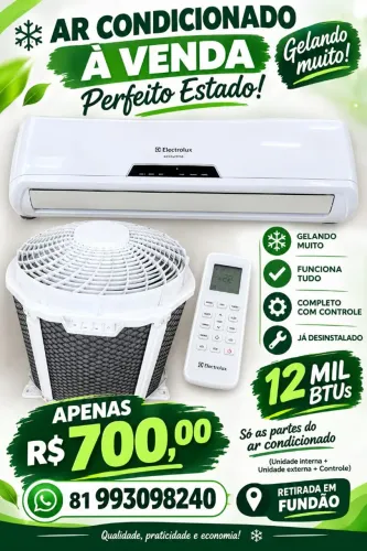 Ar condicionado em perfeito Estado