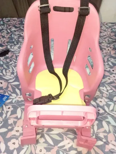 Cadeira para bagageiro de bicicleta