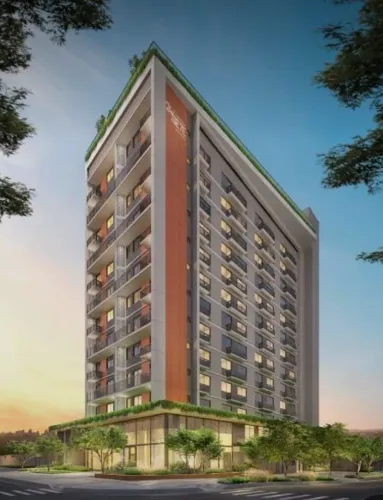 Apartamento-Studio no 24/SE7E Studios Cyrela Goldsztein Bela Vista Porto Alegre