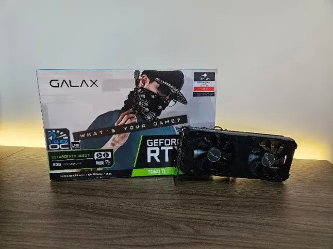 Placa de vídeo RTX 3060 Ti GALAX 8GB - Usada em Excelente Estado!