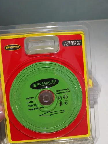 28 DISCOS DE CORTE DIAMANTADO 100x22mm - ALTA PRECISÃO E DURABILIDADE